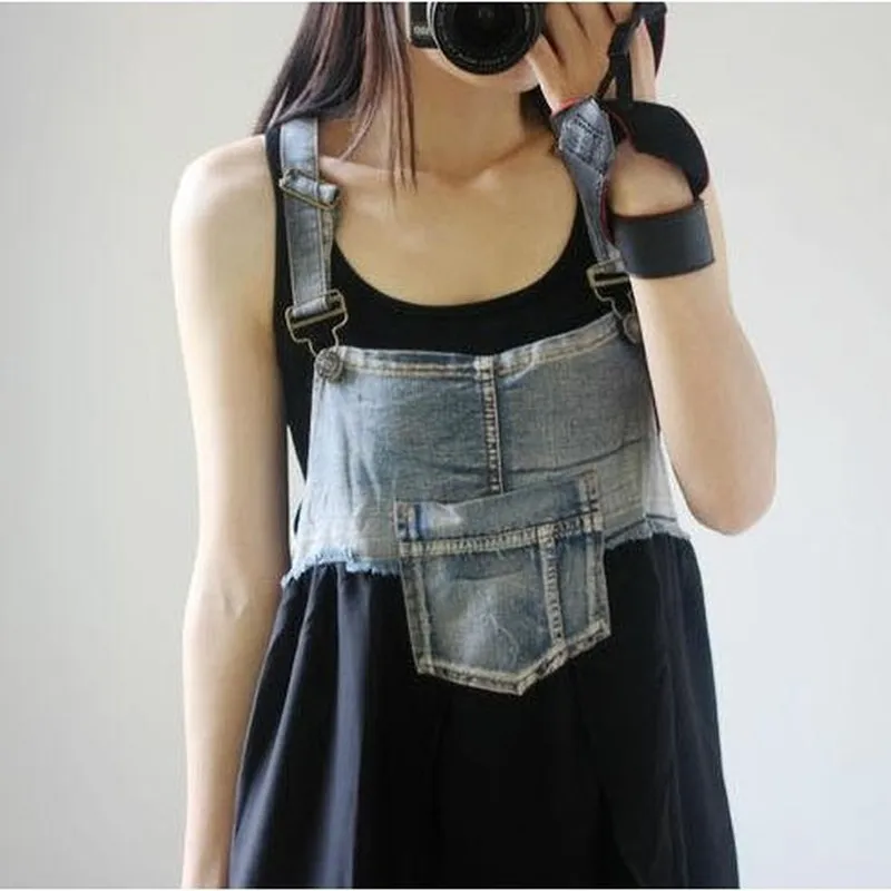 Spring and Summer 2020 New Fat Mm Flounder Dress Loose Slim Fashion Casual Chiffon Irregular Denim Strap Dress Large Swing
Spring and Summer 2020 New Fat Mm Flounder Dress Loose Slim Fashion Casual Chiffon Irregular Denim Strap Dress Large Swing