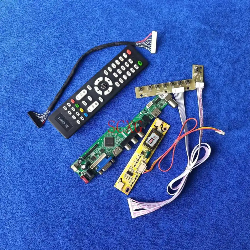2CCFL 1280*800 LVDS-30Pin Signal Analog LCD matrix drive board DIY kit USB VGA AV HDMI-compatible Fit N154I4/LP154WX3/LTN154AT08
2CCFL 1280*800 LVDS-30Pin Signal Analog LCD matrix drive board DIY kit USB VGA AV HDMI-compatible Fit N154I4/LP154WX3/LTN154AT08