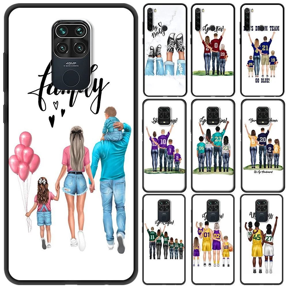 Luxury Coque for Redmi Note 10 Note 9 8 7 9T 8T 9S Pro 7A 8A 9 9A 9C K40 Pro Plus Silicon Phone Case Baby Mother Girl Family 
Luxury Coque for Redmi Note 10 Note 9 8 7 9T 8T 9S Pro 7A 8A 9 9A 9C K40 Pro Plus Silicon Phone Case Baby Mother Girl Family