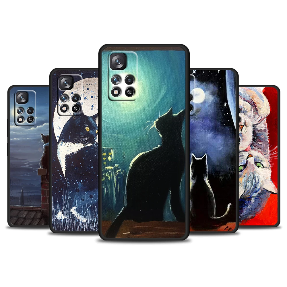 Cartoon Skull and Cat For Xiaomi Redmi Note 11 10 10S 9 9T 9S Pro Max 8T 8 7 6 5 4X Silicone Soft Black Phone Case 
Cartoon Skull and Cat For Xiaomi Redmi Note 11 10 10S 9 9T 9S Pro Max 8T 8 7 6 5 4X Silicone Soft Black Phone Case