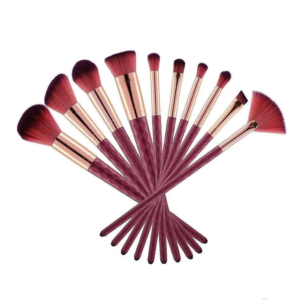 Makeup Brush Premium Set Synthetic 10PCS Hair Brushes Cosmetic Beauty Tool Foundation Powder Eyeliner Eyelash Lip Make Up Brush
Makeup Brush Premium Set Synthetic 10PCS Hair Brushes Cosmetic Beauty Tool Foundation Powder Eyeliner Eyelash Lip Make Up Brush