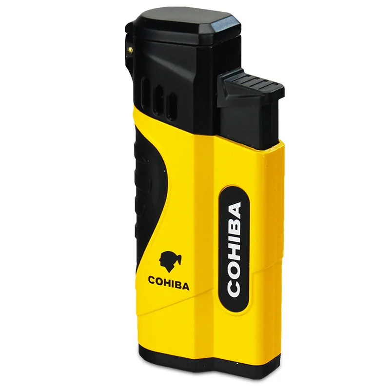 Зажигалка Cohiba, 4 насадки, турбо-надувная газовая Бутановая Зажигалка, ветрозащитная Зажигалка для сигар, аксессуары для курения, подарок для...
Зажигалка Cohiba, 4 насадки, турбо-надувная газовая Бутановая Зажигалка, ветрозащитная Зажигалка для сигар, аксессуары для курения, подарок для...