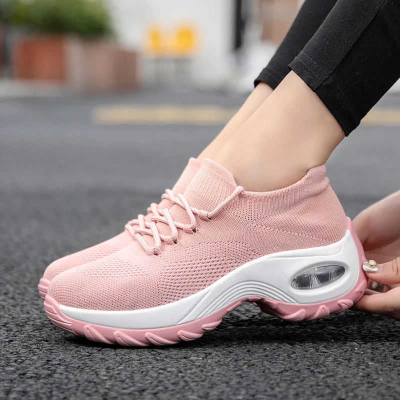 Women Shoes Chunky Sneakers Breathable Lightweight Casual Shoes Fashion Vulcanized Shoes Lace up Platform Sneaker Mesh Soft Shoe
Women Shoes Chunky Sneakers Breathable Lightweight Casual Shoes Fashion Vulcanized Shoes Lace up Platform Sneaker Mesh Soft Shoe