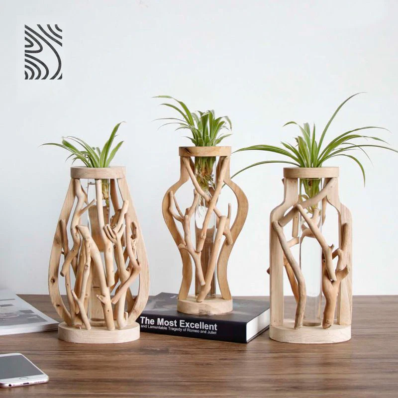 Маленькая ваза из массива дерева, домашний декор, Цветочная гидропонная тестовая трубка, пасторальная мини-разноцветная фотография
Маленькая ваза из массива дерева, домашний декор, Цветочная гидропонная тестовая трубка, пасторальная мини-разноцветная фотография