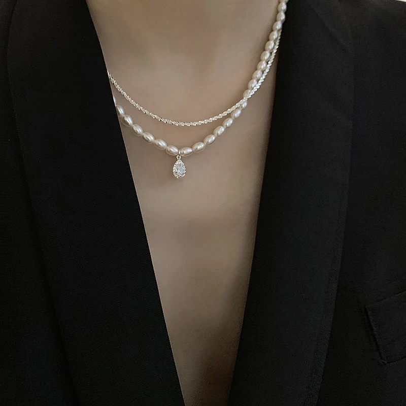 Popular 925 Sterling Silver Sparkling Clavicle Chain Choker Necklace For Women Fine Jewelry Wedding Party Birthday Gift
Popular 925 Sterling Silver Sparkling Clavicle Chain Choker Necklace For Women Fine Jewelry Wedding Party Birthday Gift