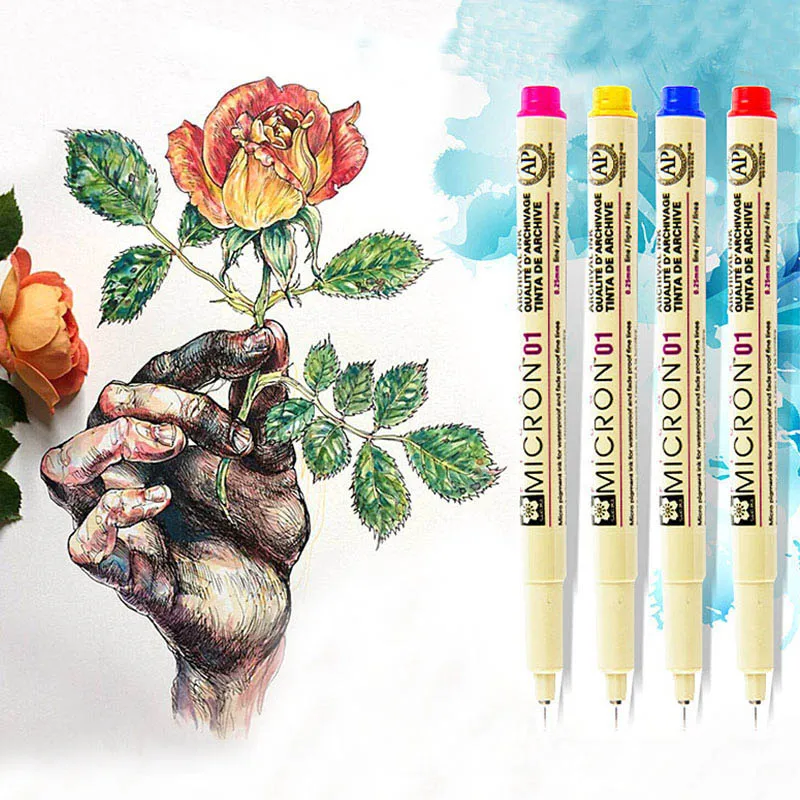 Micron Pen Set Pigma Colorful Markers Brush Pen Drawing Painting Brush Pen 005 01 02 03 04 05 08 1.0 2.0 3.0 Brush
Micron Pen Set Pigma Colorful Markers Brush Pen Drawing Painting Brush Pen 005 01 02 03 04 05 08 1.0 2.0 3.0 Brush