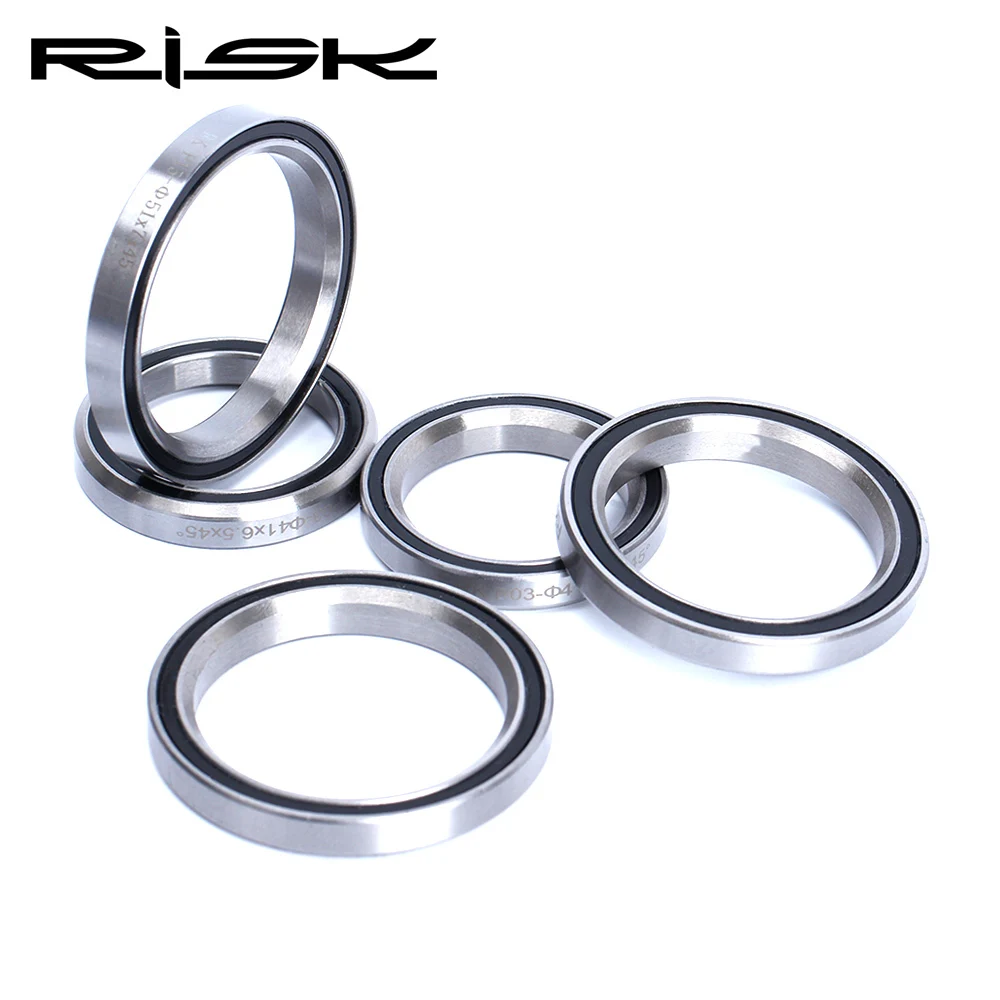 RISK MTB Road Bicycle Sealed Cartridge Bearing 41/41.8/47/49/51/52mm Semi-Integrated Integrated Angular Contact Bike Accessories
RISK MTB Road Bicycle Sealed Cartridge Bearing 41/41.8/47/49/51/52mm Semi-Integrated Integrated Angular Contact Bike Accessories