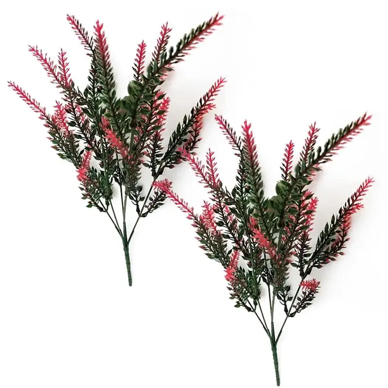 2pcs Romantic Lavender Home Plastic Decoration Accessories Vase Decoration For Home Artificial Flowers Grain Fake Plant
2pcs Romantic Lavender Home Plastic Decoration Accessories Vase Decoration For Home Artificial Flowers Grain Fake Plant