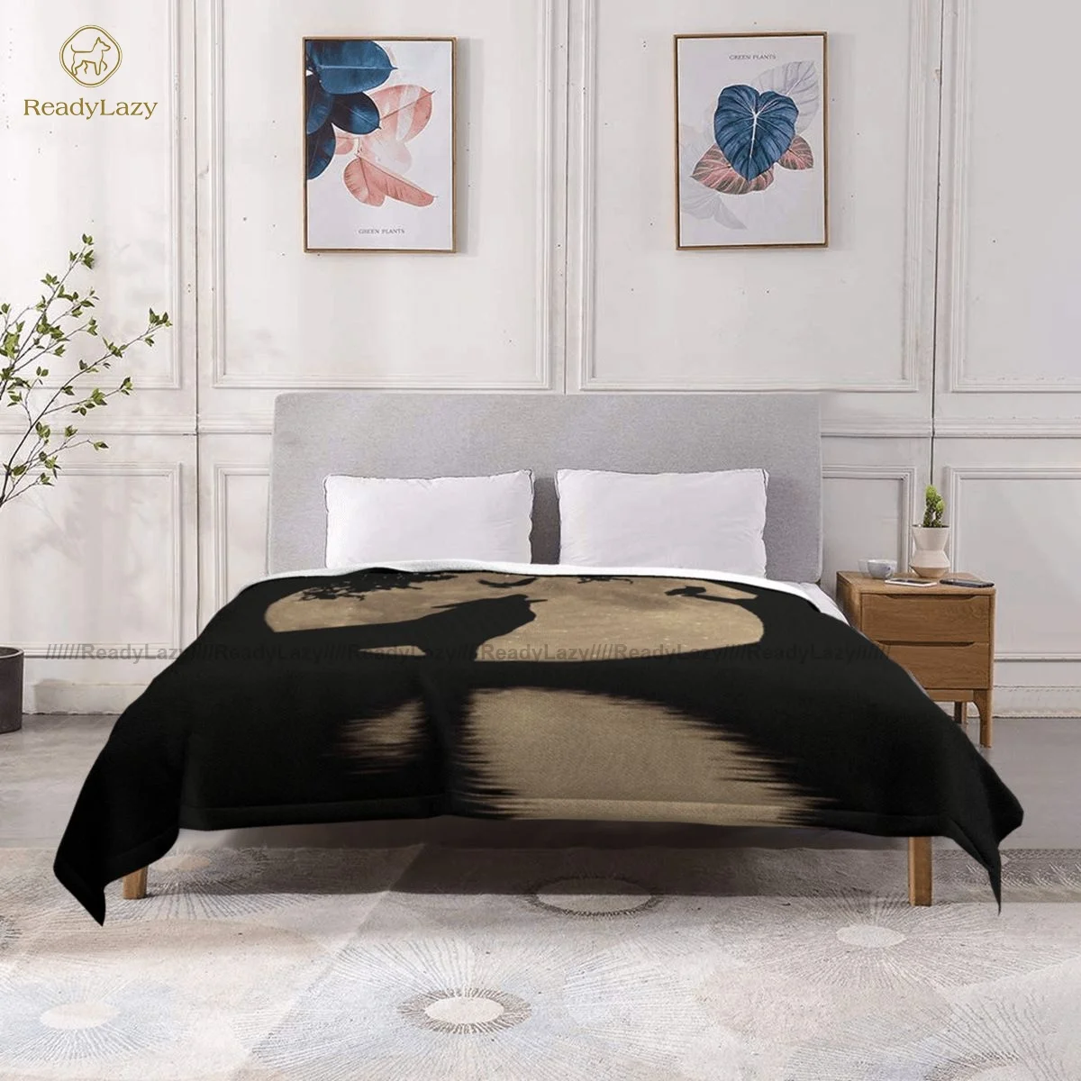 Halloween Wolf Blanket Fashion Warm Bedspread Sherpa Fleece Cold Soft Blanket
Halloween Wolf Blanket Fashion Warm Bedspread Sherpa Fleece Cold Soft Blanket