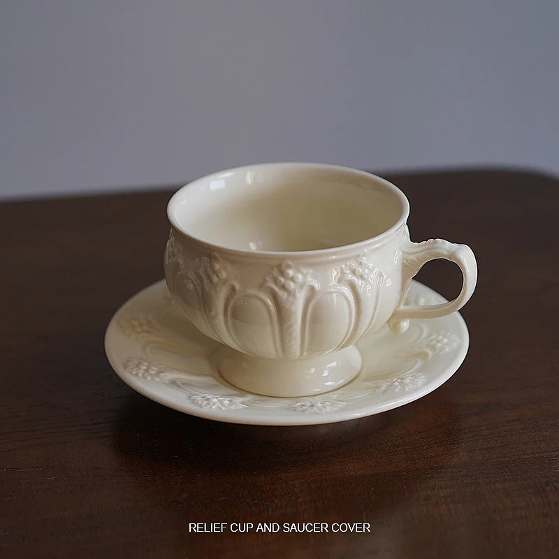 European palace retro relief English afternoon tea coffee set milk jug coffee cup Flower teacup wedding decoration gift CL102702
European palace retro relief English afternoon tea coffee set milk jug coffee cup Flower teacup wedding decoration gift CL102702