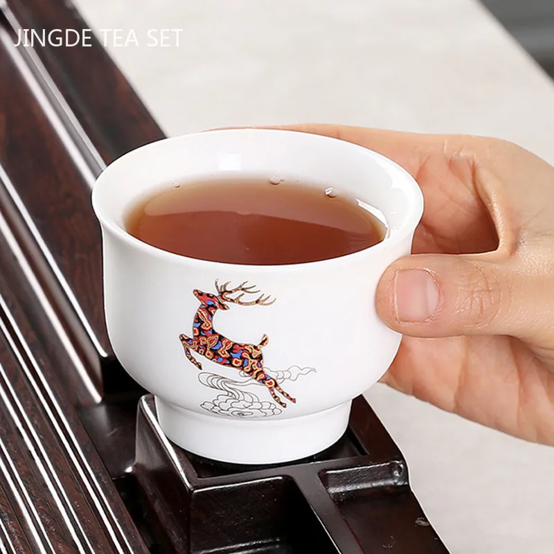 Chinese style Ceramic Teacup Coffee Cup Exquisite Handmade Tea Bowl Home Tea Set Accessories Portable Personal Single Cup
Chinese style Ceramic Teacup Coffee Cup Exquisite Handmade Tea Bowl Home Tea Set Accessories Portable Personal Single Cup