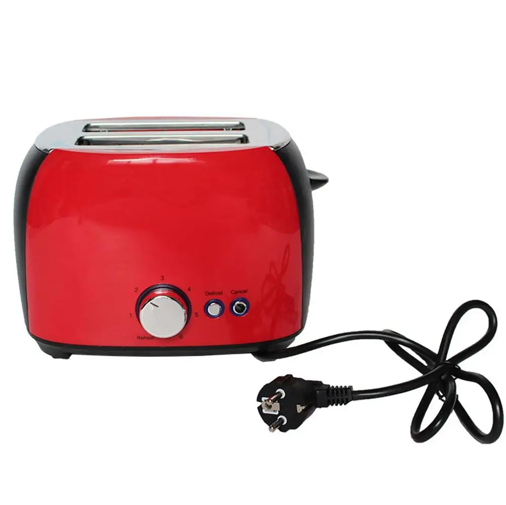 800W Bread Baker Machine Electric Toaster Household Kitchen Automatic Breakfast Maker 6 Timing Gears 2pcs Bread Slot
800W Bread Baker Machine Electric Toaster Household Kitchen Automatic Breakfast Maker 6 Timing Gears 2pcs Bread Slot