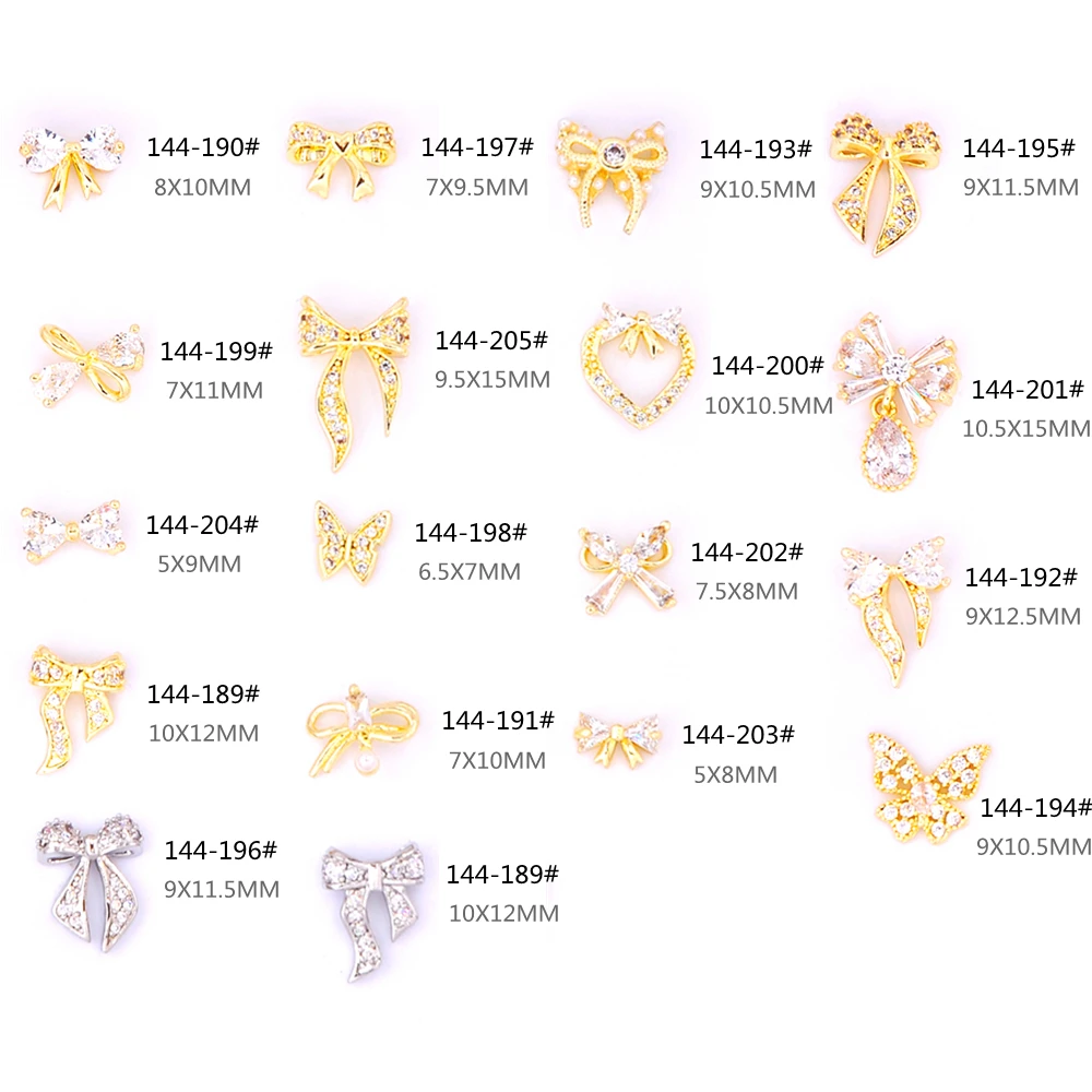 4Pcs/lot Bowknot Alloy Zircon Nail Art Decoration Luxury Rhinestones Nail Crystal Jewelry Manicure Accessories CZ
4Pcs/lot Bowknot Alloy Zircon Nail Art Decoration Luxury Rhinestones Nail Crystal Jewelry Manicure Accessories CZ