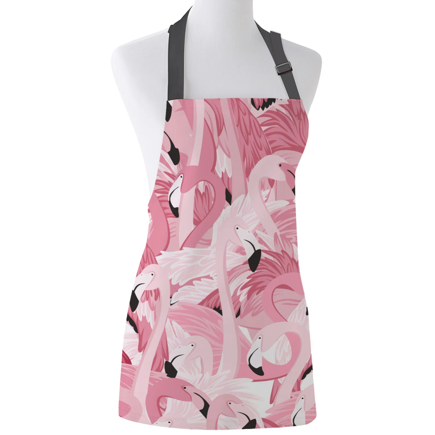 Tophome Kitchen Apron Pink Flamingo Printed Adjustable Sleeveless Canvas Aprons for Men Women Kids Home Cleaning Tools 
Tophome Kitchen Apron Pink Flamingo Printed Adjustable Sleeveless Canvas Aprons for Men Women Kids Home Cleaning Tools