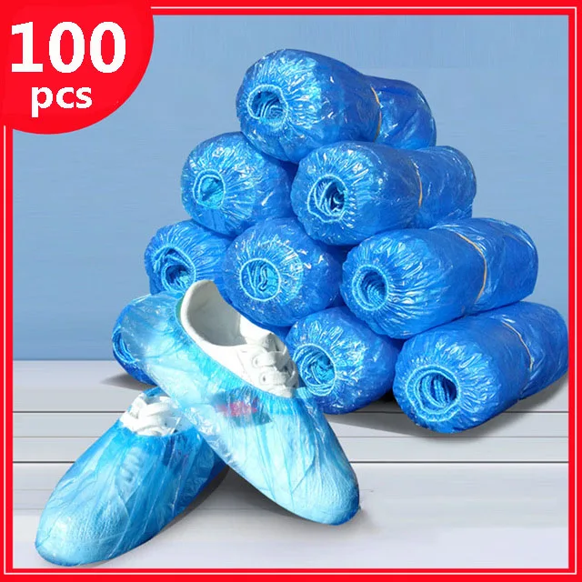 100 PCS Plastic Disposable Shoe Covers Cleaning Overshoes Outdoor Rainy Day Carpet Cleaning Shoe Cover Waterproof Shoe Covers
100 PCS Plastic Disposable Shoe Covers Cleaning Overshoes Outdoor Rainy Day Carpet Cleaning Shoe Cover Waterproof Shoe Covers