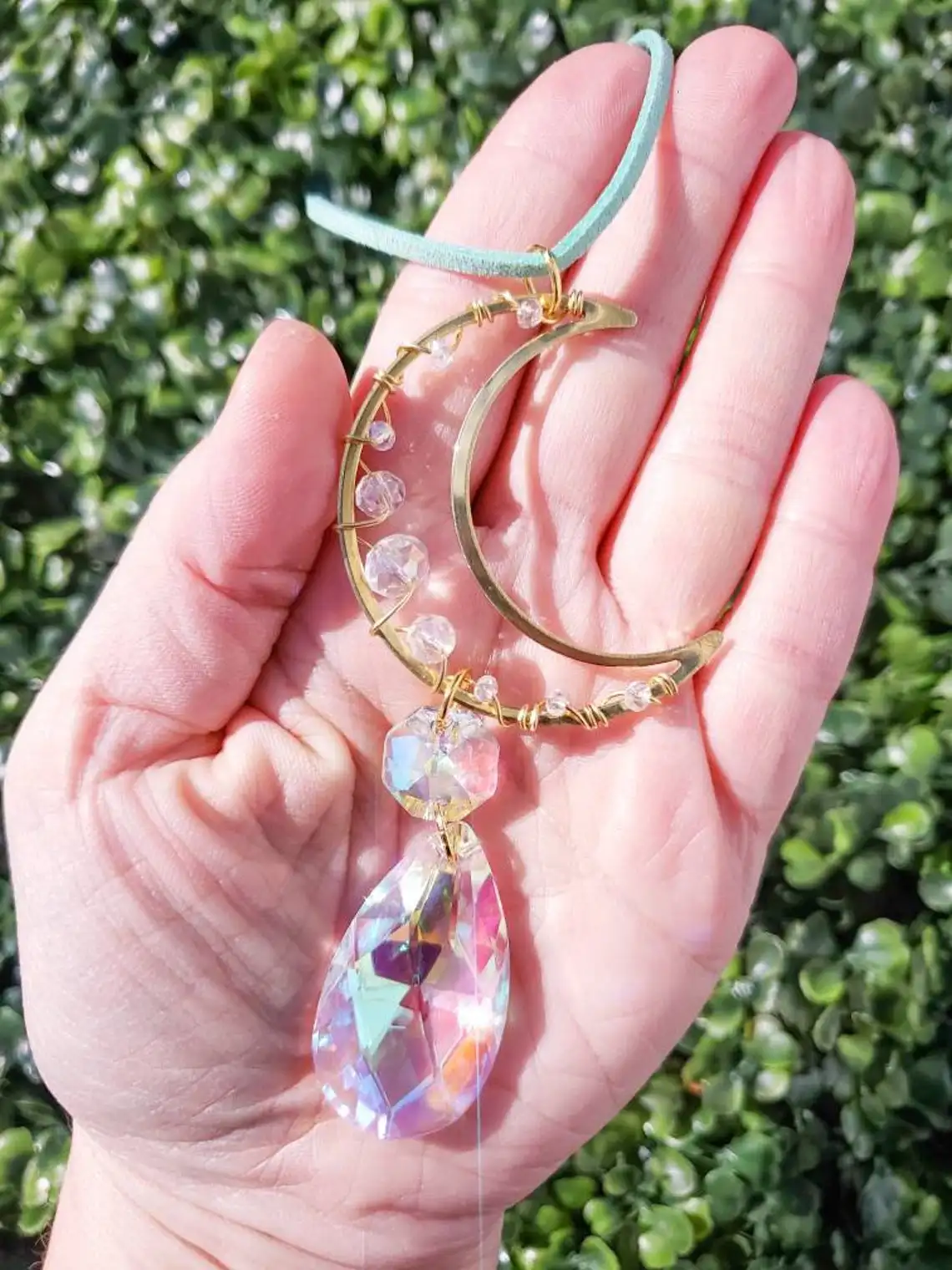 Moon Car Charm, Sparkly Moon Decor, Witchy Car Charm, Boho Car Charm, Celestial Car Decor, Lunar Moon Suncatcher Mother Gift
Moon Car Charm, Sparkly Moon Decor, Witchy Car Charm, Boho Car Charm, Celestial Car Decor, Lunar Moon Suncatcher Mother Gift