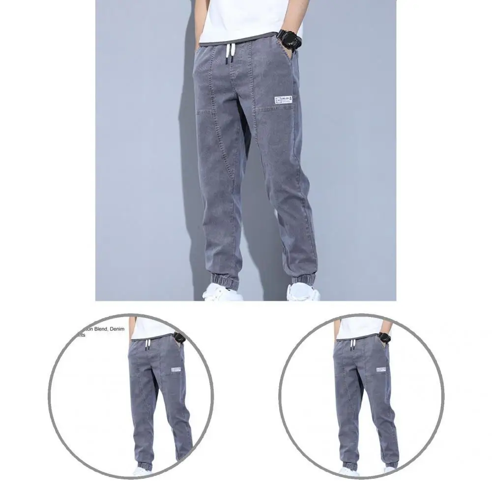 Terrific Men Pants All Match Breathable Men Jeans Ankle Banded Spring Pants for Home Jeans
Terrific Men Pants All Match Breathable Men Jeans Ankle Banded Spring Pants for Home Jeans