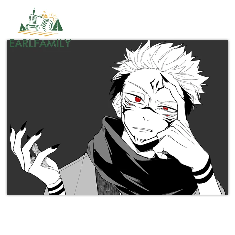 EARLFAMILY 13 см x 9,1 см для Jujutsu кайсен Ryomen Sukuna Виниловая пленка для оклеивания автомобилей стикеры сделай сам, устойчивая к царапинам мотоциклетн...
EARLFAMILY 13 см x 9,1 см для Jujutsu кайсен Ryomen Sukuna Виниловая пленка для оклеивания автомобилей стикеры сделай сам, устойчивая к царапинам мотоциклетн...