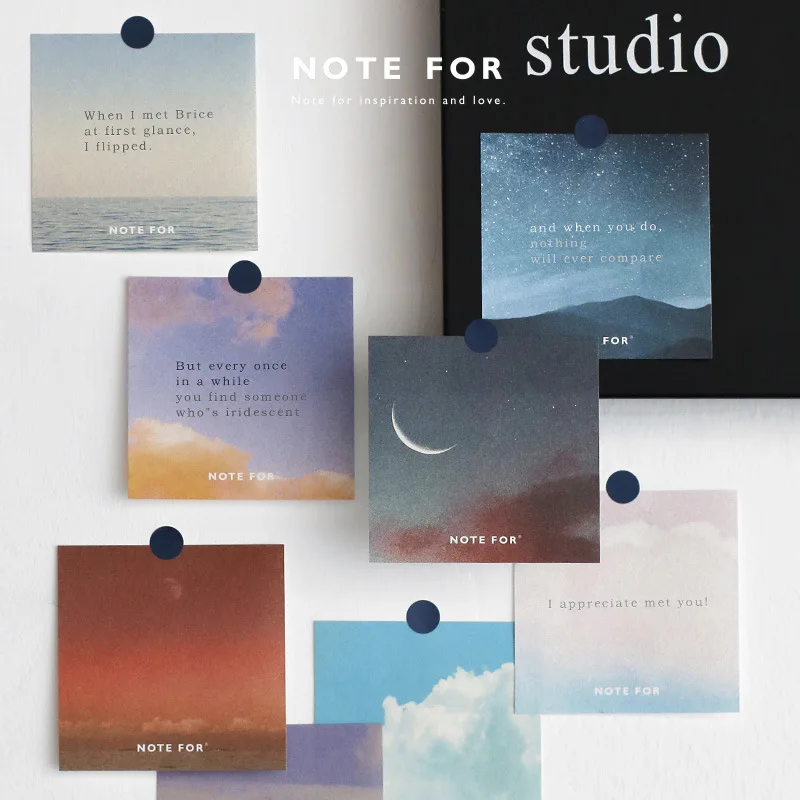 100sheets Memo Pad Dream Series Ins Scenery Message Memo Notes Office School Supplies Stationery Notepad
100sheets Memo Pad Dream Series Ins Scenery Message Memo Notes Office School Supplies Stationery Notepad