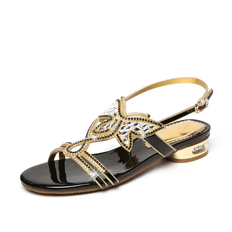 2020 new flat bottom women's sandals summer Rhinestone Korean Roman fashion women's shoes comfortable soft bottom inlaid diamond
2020 new flat bottom women's sandals summer Rhinestone Korean Roman fashion women's shoes comfortable soft bottom inlaid diamond