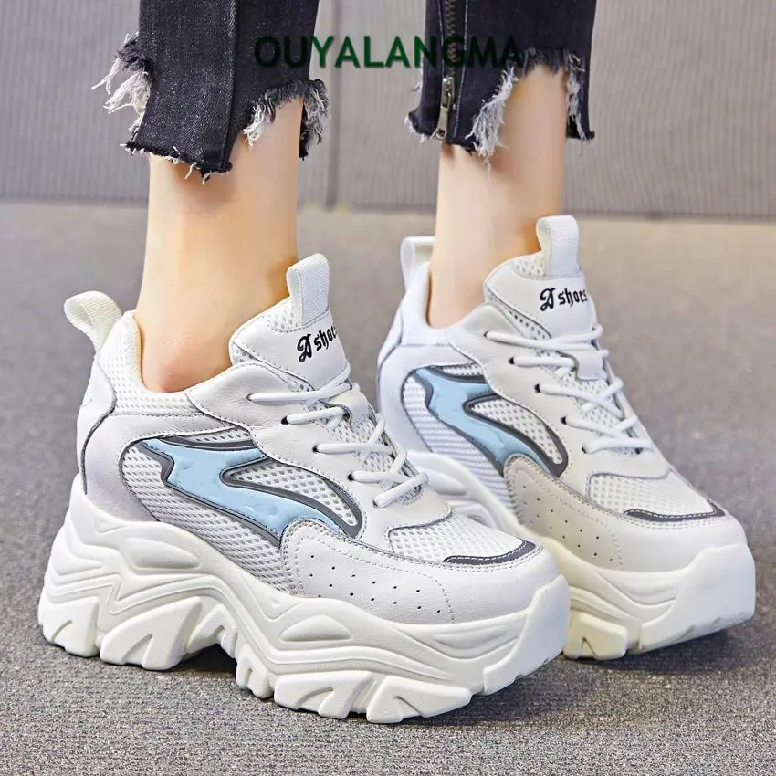 Женские кроссовки из коровьей кожи, на платформе, на шнуровке, высокий каблук, толстая подошва, дорожная обувь, 34 35 36 37 38 
Женские кроссовки из коровьей кожи, на платформе, на шнуровке, высокий каблук, толстая подошва, дорожная обувь, 34 35 36 37 38