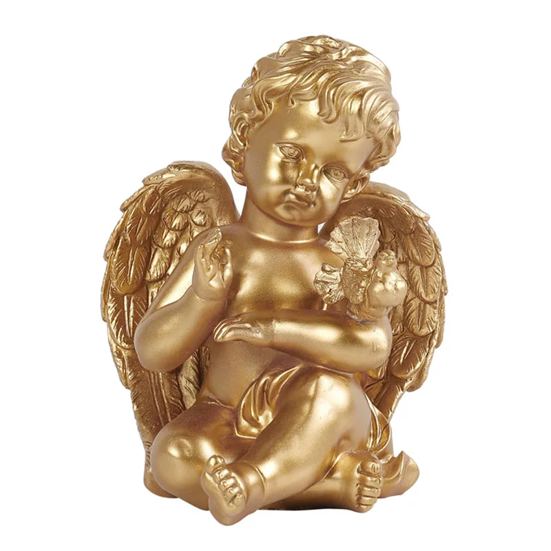 Creative Gold Angel Resin Plaster Sculpture Decoration Living Room Cabinet Decoration Crafts Home Ornaments Wedding Decoration
Creative Gold Angel Resin Plaster Sculpture Decoration Living Room Cabinet Decoration Crafts Home Ornaments Wedding Decoration