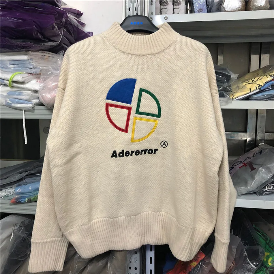 Onesize Embroidery Adererror Sweater Men Woman Crewneck Ader Error Sweatshirts mens sweater winter
Onesize Embroidery Adererror Sweater Men Woman Crewneck Ader Error Sweatshirts mens sweater winter
