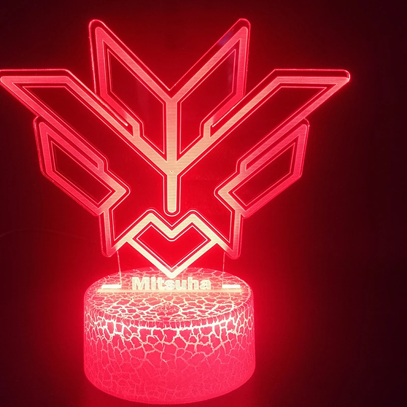 Anime Mitsuha 3D Lamp Nightlight Touch Sensor Hot Selling Personalized Visual Light Effect Led Night Light Lamp Battery Operated
Anime Mitsuha 3D Lamp Nightlight Touch Sensor Hot Selling Personalized Visual Light Effect Led Night Light Lamp Battery Operated