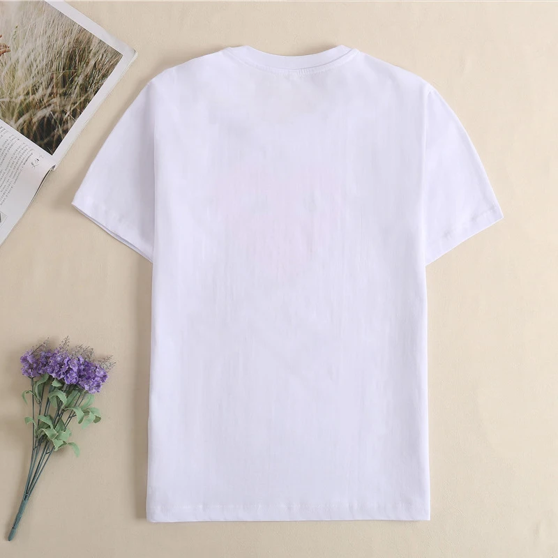 Lovers T-shirt love embroidery lovers T-shirt casual cotton short sleeve T-shirt lovers top
Lovers T-shirt love embroidery lovers T-shirt casual cotton short sleeve T-shirt lovers top