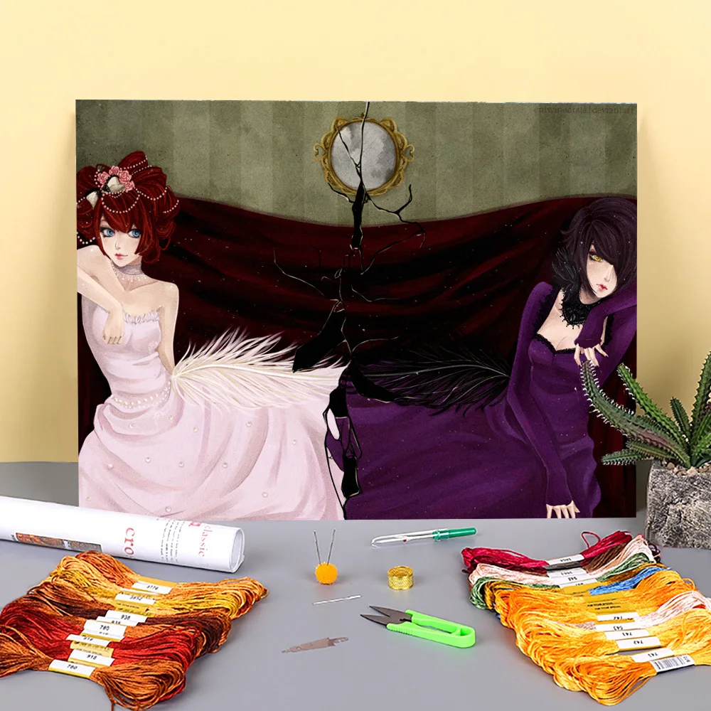 Cartoon Girl Woman Printed 11CT Cross Stitch Embroidery Complete Kit DMC Threads Needlework Hobby Handiwork Sewing Stamped
Cartoon Girl Woman Printed 11CT Cross Stitch Embroidery Complete Kit DMC Threads Needlework Hobby Handiwork Sewing Stamped