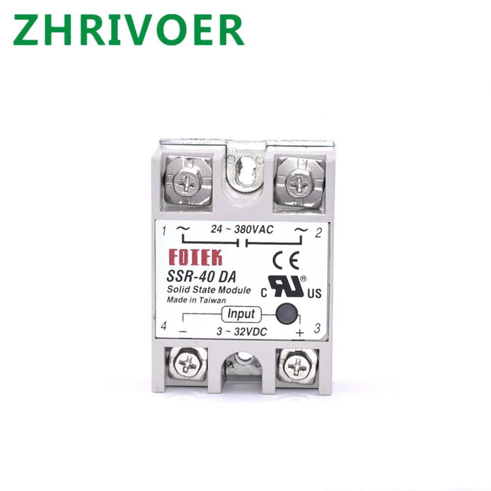 1PCS SSR VA 10VA 25VA 40VA 60VA 80VA 100VA Single phase solid state relay ssr-40VA AA DD VA Mask machine relay
1PCS SSR VA 10VA 25VA 40VA 60VA 80VA 100VA Single phase solid state relay ssr-40VA AA DD VA Mask machine relay