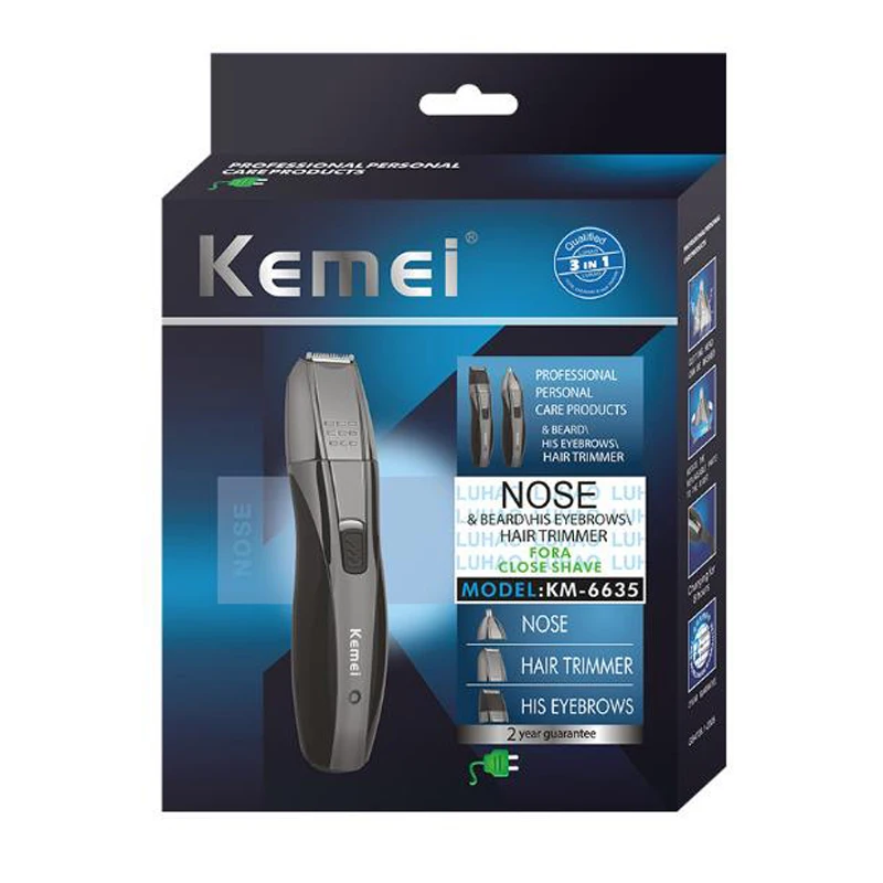 kemei electric shaver KM-6635 3 in 1 wireless nose hair trimmer beard trimmer electric shaver
kemei electric shaver KM-6635 3 in 1 wireless nose hair trimmer beard trimmer electric shaver