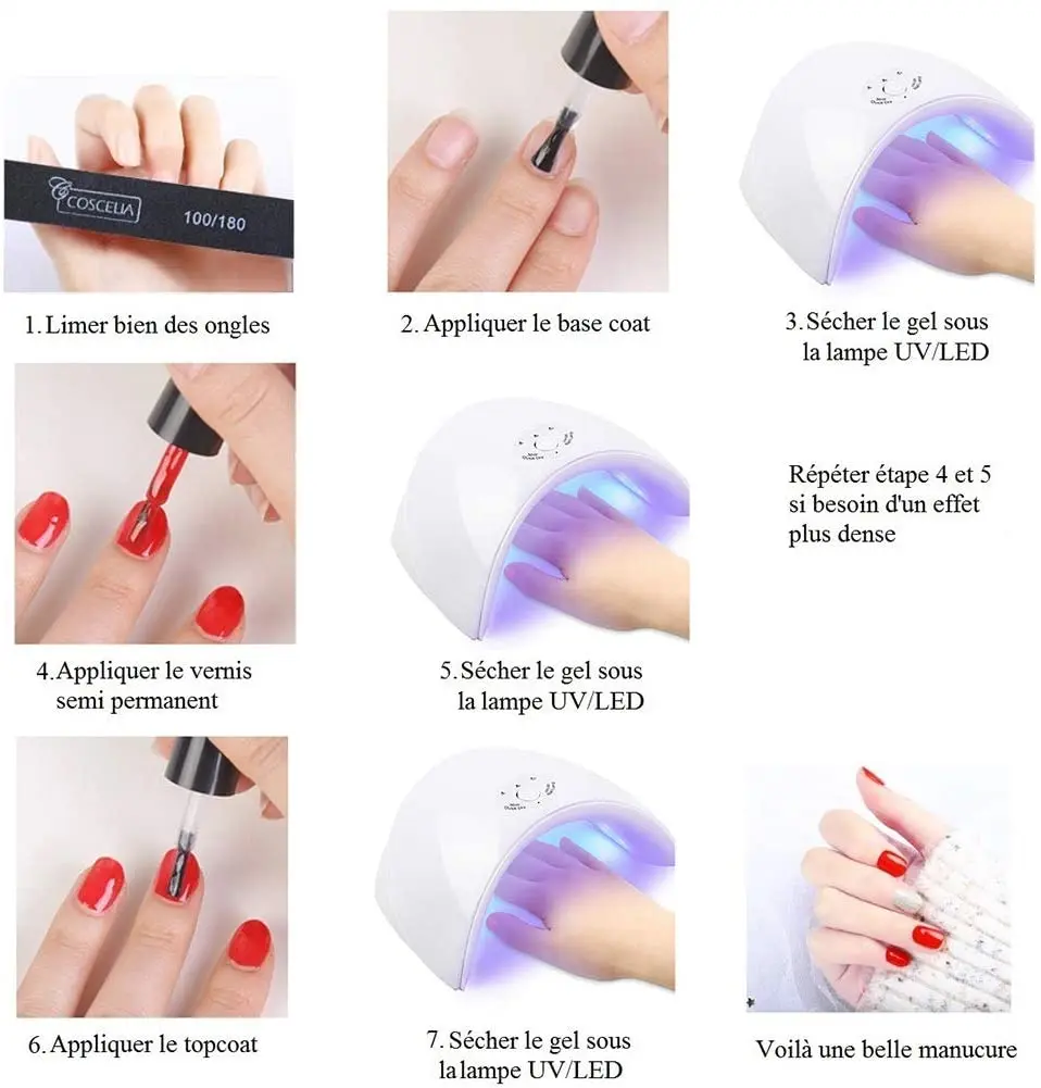 Semi Permanent Varnish Kit 36W UV Gel Nail Machine 8 Colors Gel Polish Manicure Top Base Coat Varnish Kit Soak Off Gel Nail
Semi Permanent Varnish Kit 36W UV Gel Nail Machine 8 Colors Gel Polish Manicure Top Base Coat Varnish Kit Soak Off Gel Nail