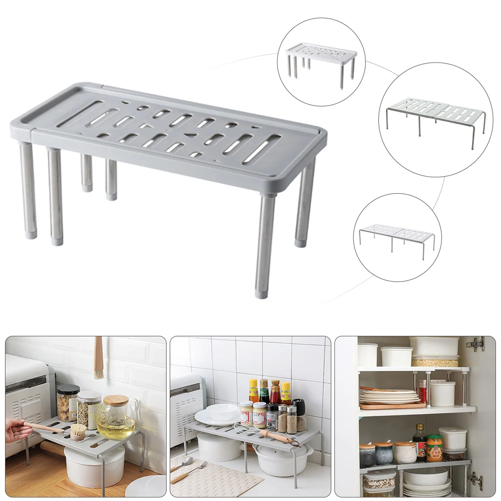 Kitchen Cabinet Counter Shelf Organizer Racks Expandable Stackable Fit For Kitchen Bathroom Under Sink Pantry Desktop Storage
Kitchen Cabinet Counter Shelf Organizer Racks Expandable Stackable Fit For Kitchen Bathroom Under Sink Pantry Desktop Storage