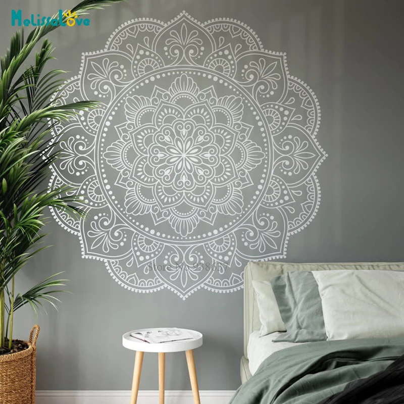 Large Mandala Wall Art Decal Yoga Studio Decoration Flower Mandala Bedroom Living Room Decor Wallpaper BA697-1
Large Mandala Wall Art Decal Yoga Studio Decoration Flower Mandala Bedroom Living Room Decor Wallpaper BA697-1