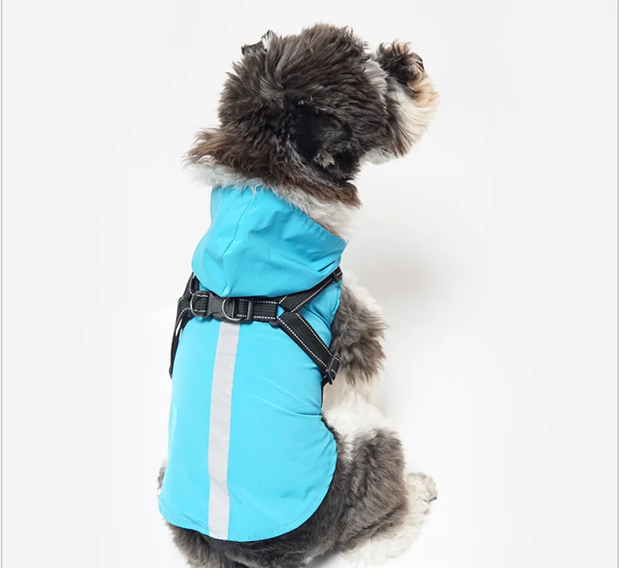 Pet Waterproof Raincoat Smart Windprood Medium Dog's Rain Coth Brand Capa De Chuva Para Caes
Pet Waterproof Raincoat Smart Windprood Medium Dog's Rain Coth Brand Capa De Chuva Para Caes