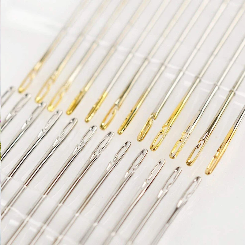 24 Pcs/set Elderly Needle-side Hole Blind Needle Hand Stainless Steel Sewing Needless Threading Apparel Sewing Household Sewing
24 Pcs/set Elderly Needle-side Hole Blind Needle Hand Stainless Steel Sewing Needless Threading Apparel Sewing Household Sewing