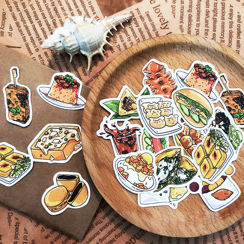 "Midnight Snacks" 45pcs Lot Beautiful Scrapbooking Stickers Card Making DIY Photo Album Craft Decoration
"Midnight Snacks" 45pcs Lot Beautiful Scrapbooking Stickers Card Making DIY Photo Album Craft Decoration