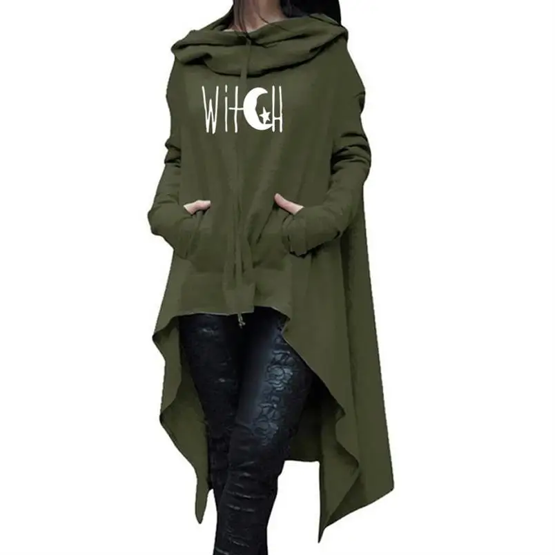 2021 Hoodies For Women Long Irregular Witch Letters Print Kawaii Hoodies Women Sweatshirts Youth Female Hoody Pattern
2021 Hoodies For Women Long Irregular Witch Letters Print Kawaii Hoodies Women Sweatshirts Youth Female Hoody Pattern