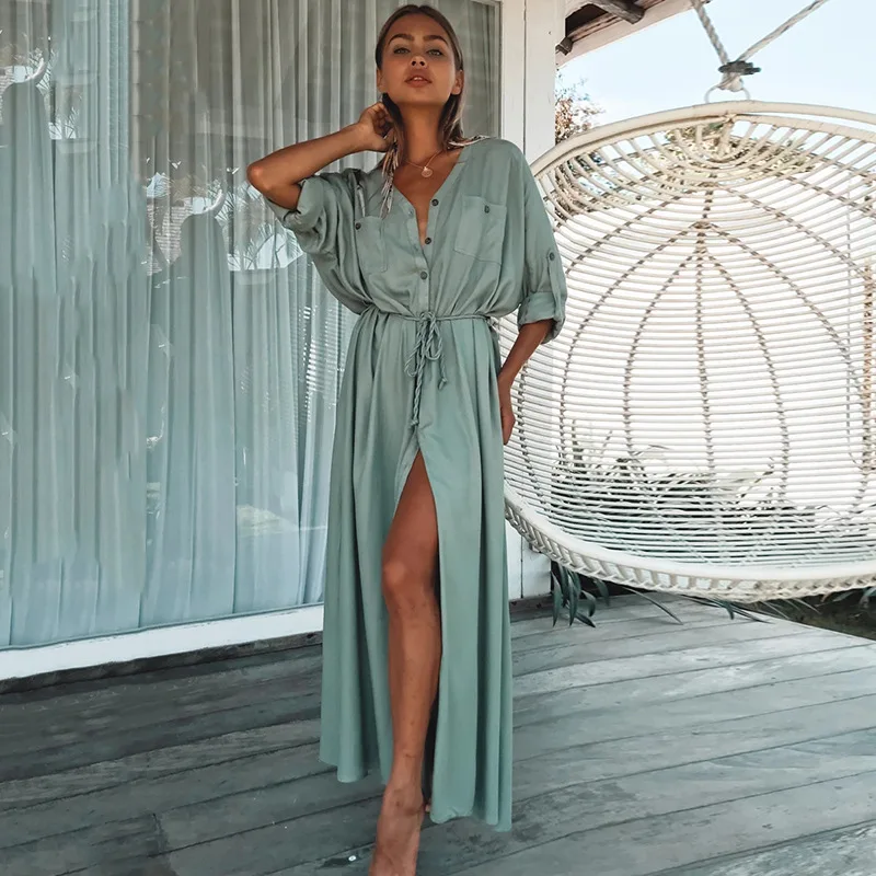 New Hot Sale Summer sexy Women Cotton Bikini long Cover Up Swimsuit Swimwear Beach Dress Bathing Suit Sunscreen Cover-Ups
New Hot Sale Summer sexy Women Cotton Bikini long Cover Up Swimsuit Swimwear Beach Dress Bathing Suit Sunscreen Cover-Ups