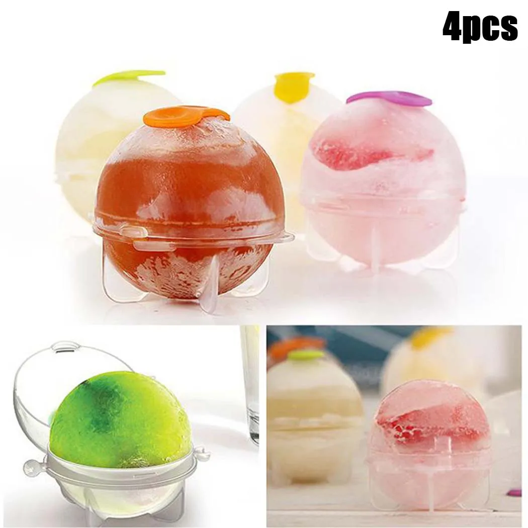 4Pcs Round Ball Ice Cube Mold DIY Ice Cream Maker Ball Mould For Whiskey Ice Tray For Bar Kitchen Gadget Accessories
4Pcs Round Ball Ice Cube Mold DIY Ice Cream Maker Ball Mould For Whiskey Ice Tray For Bar Kitchen Gadget Accessories