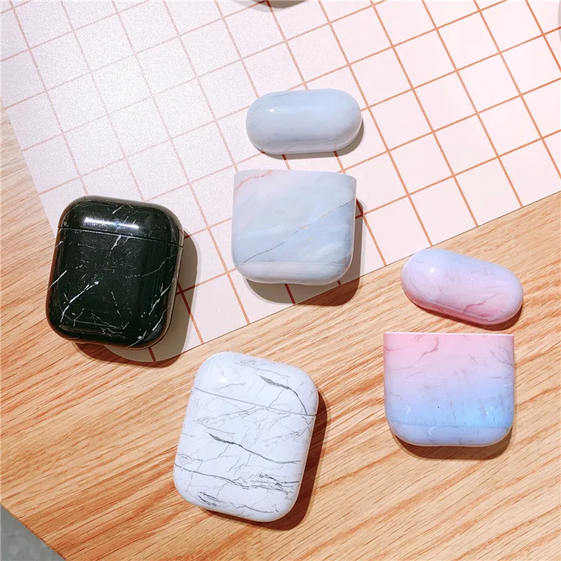 new arrival marble gradient hard pc bluetooth wireless headset cover for apple airpods 1/2 charging case
new arrival marble gradient hard pc bluetooth wireless headset cover for apple airpods 1/2 charging case