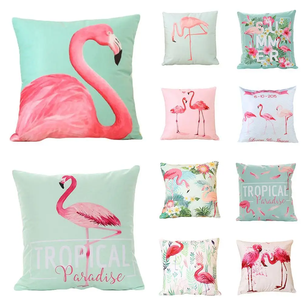 18 Inch Summer Cotton Flamingo Throw Pillow Case Sofa Bed Home Decor Cushion Cover Pillow Protection Dust Cover
18 Inch Summer Cotton Flamingo Throw Pillow Case Sofa Bed Home Decor Cushion Cover Pillow Protection Dust Cover