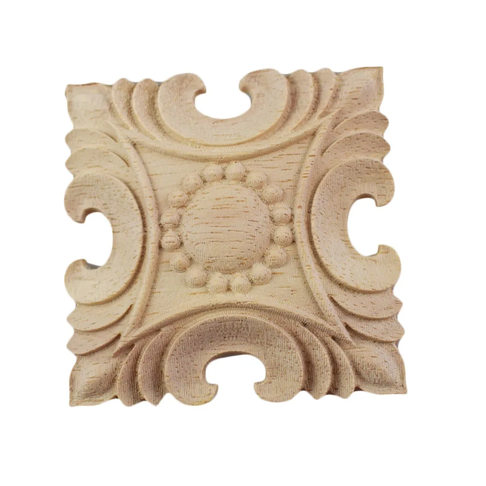 4PCS European Carved Unpainted Retro Mouldings Wood Applique Wood Decal Long Oval Rubber Wooden Figurines Home Furniture Walls
4PCS European Carved Unpainted Retro Mouldings Wood Applique Wood Decal Long Oval Rubber Wooden Figurines Home Furniture Walls