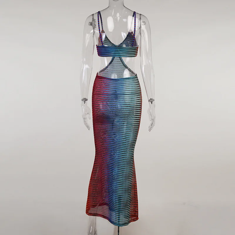 NewAsia Sexy Knitted Dress Hollow out Spaghetti Strap Backless High Waist Long Bodycon Dress Print Summer Dress for Women 2021
NewAsia Sexy Knitted Dress Hollow out Spaghetti Strap Backless High Waist Long Bodycon Dress Print Summer Dress for Women 2021