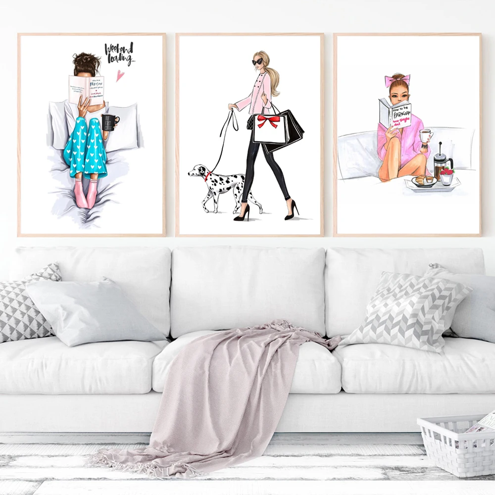 Home Decoration Prints Painting Nordic Style Fashion Women Pictures Wall Art Modular Canvas Poster Modern For Bedside Background
Home Decoration Prints Painting Nordic Style Fashion Women Pictures Wall Art Modular Canvas Poster Modern For Bedside Background