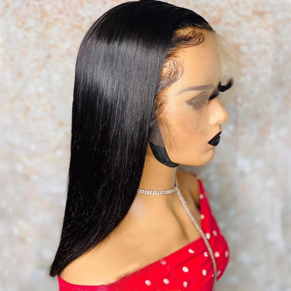 180% Density Lace Front Human Hair Wigs For Black Women Short Bob Wig Remy Natural Pre Plucked Bleached Knots Middle Ratio
180% Density Lace Front Human Hair Wigs For Black Women Short Bob Wig Remy Natural Pre Plucked Bleached Knots Middle Ratio