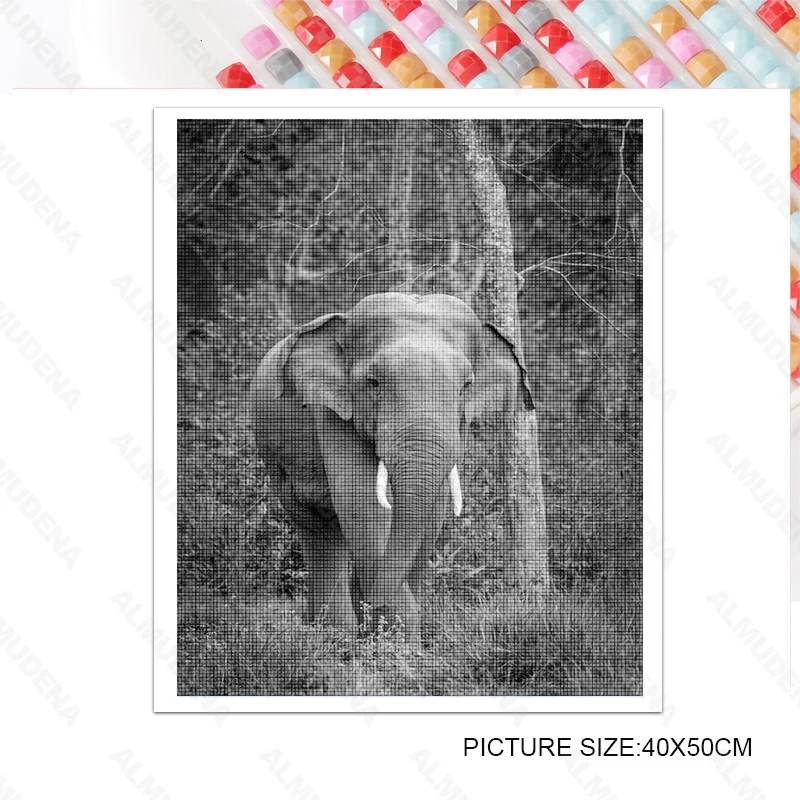 Diy Diamond Painting Animal Elephant Nordic Style Full Diamond Handmade Dot Inlaid Diamond Bedroom Living Room Sticker
Diy Diamond Painting Animal Elephant Nordic Style Full Diamond Handmade Dot Inlaid Diamond Bedroom Living Room Sticker