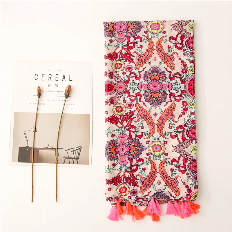 New soft South Korea cotton cotton hemp feel scarf pink floret color adornment travel bask in shawls silk scarf woman
New soft South Korea cotton cotton hemp feel scarf pink floret color adornment travel bask in shawls silk scarf woman