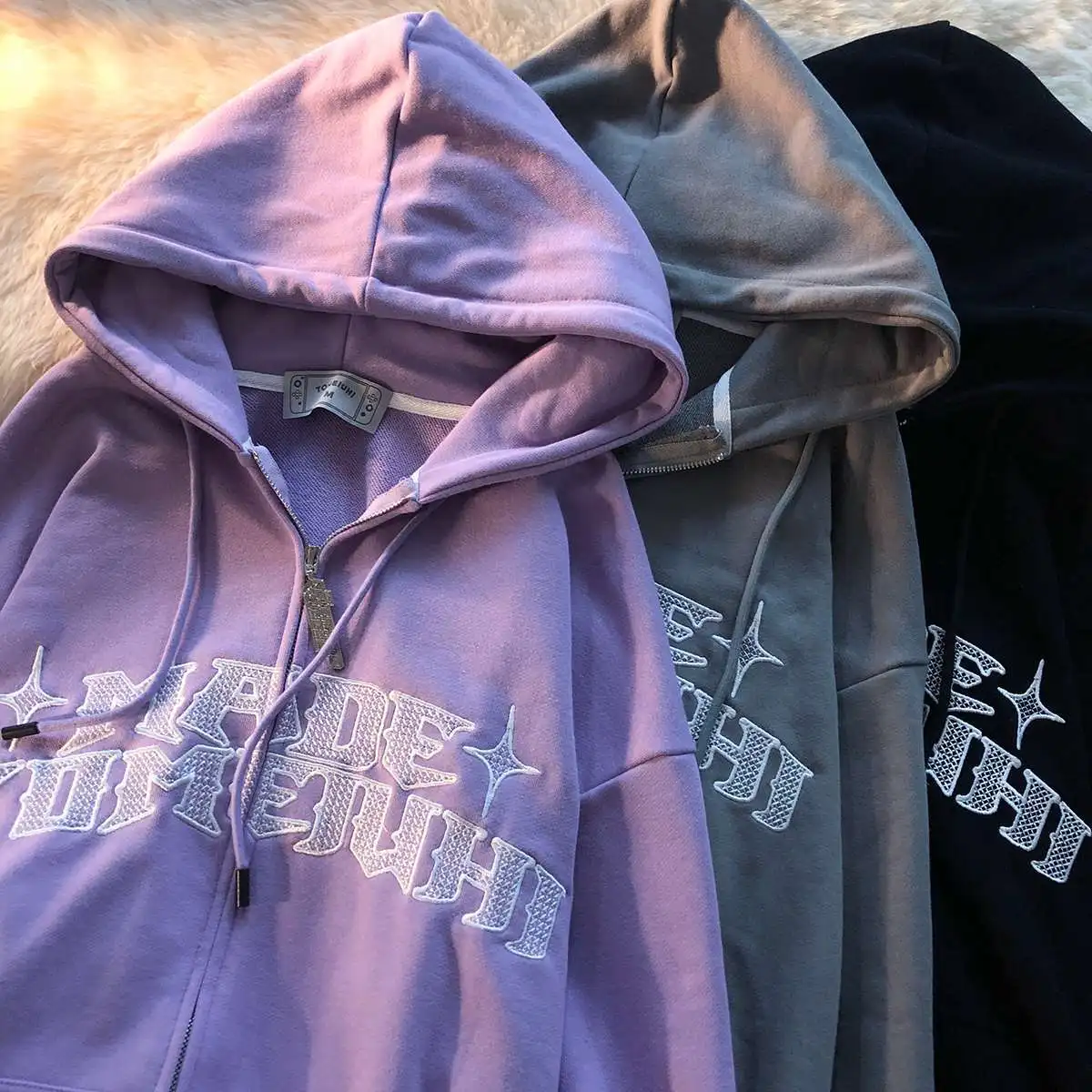 Letters Print Sweatshirt Y2k Zip-up Hoodie 2021 Hip Hop Streetwear Kawaii Harajuku Grunge E-girl Outwear Pink Tops Hoodies Women
Letters Print Sweatshirt Y2k Zip-up Hoodie 2021 Hip Hop Streetwear Kawaii Harajuku Grunge E-girl Outwear Pink Tops Hoodies Women